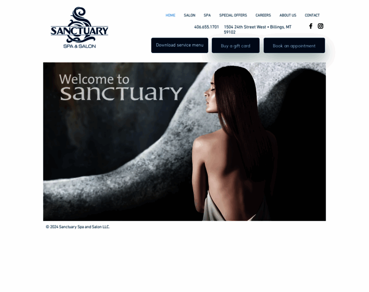 Sanctuaryspaandsalon.com thumbnail