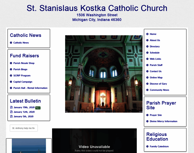 Sanctusstanislaus.com thumbnail