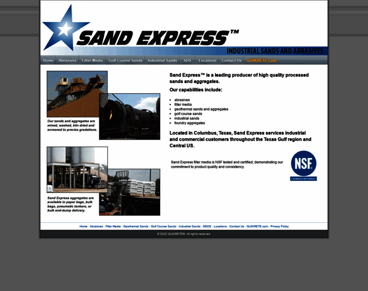 Sand-express.com thumbnail