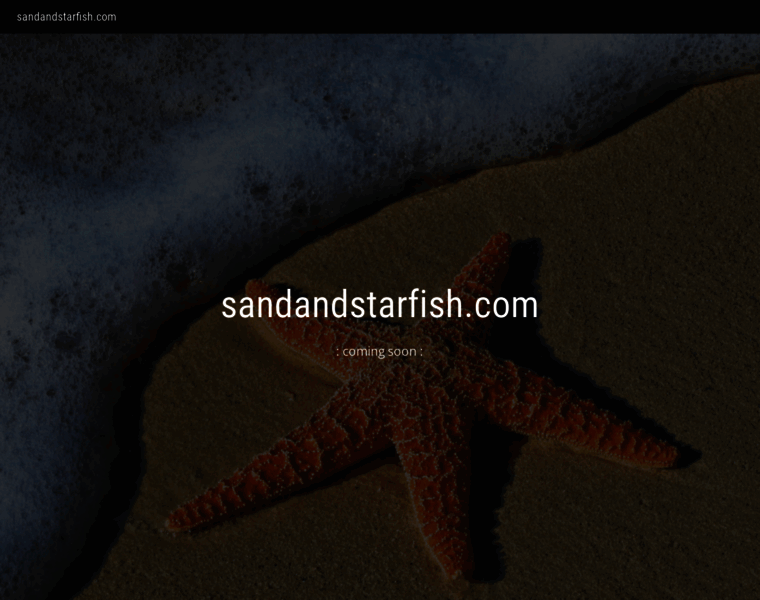 Sandandstarfish.com thumbnail