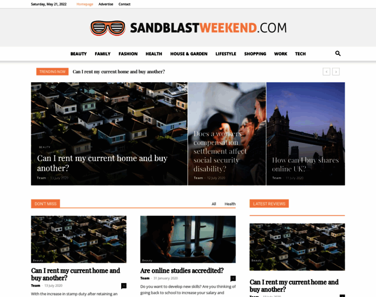 Sandblastweekend.com thumbnail