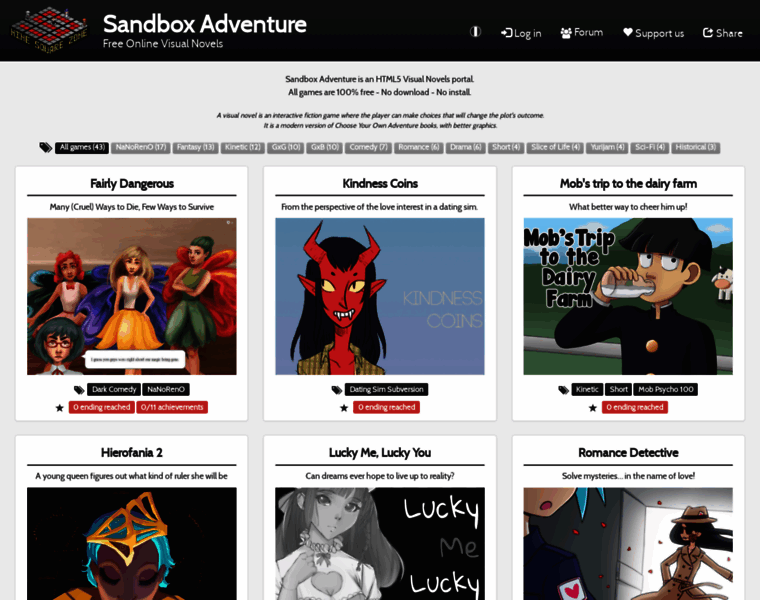 Sandbox-adventure.com thumbnail
