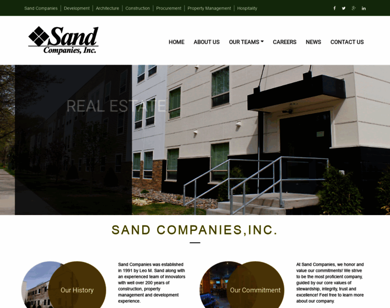 Sandcompanies.com thumbnail