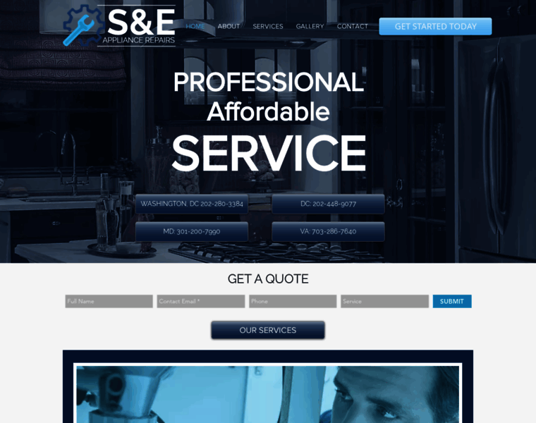 Sandeappliancerepairs.com thumbnail