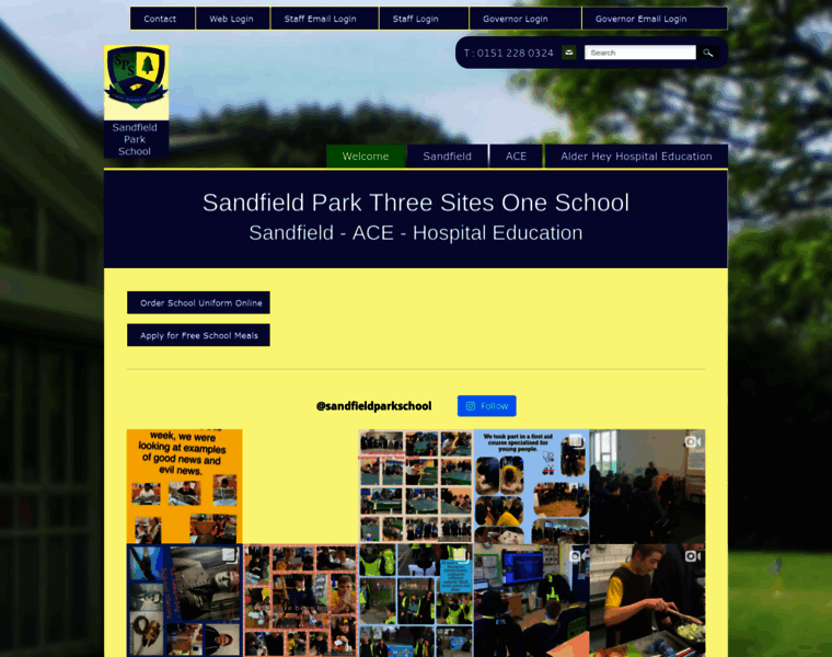 Sandfieldparkschool.com thumbnail