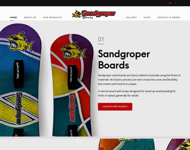 Sandgroperboards.com.au thumbnail