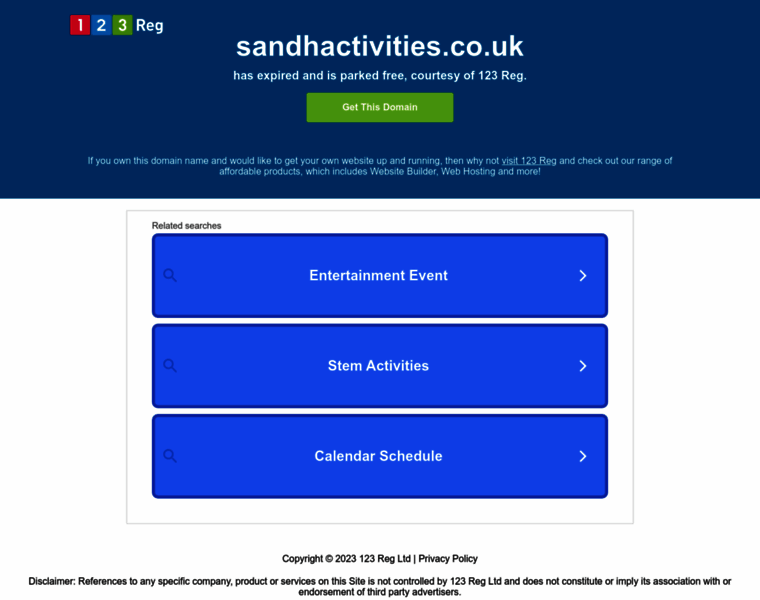 Sandhactivities.co.uk thumbnail