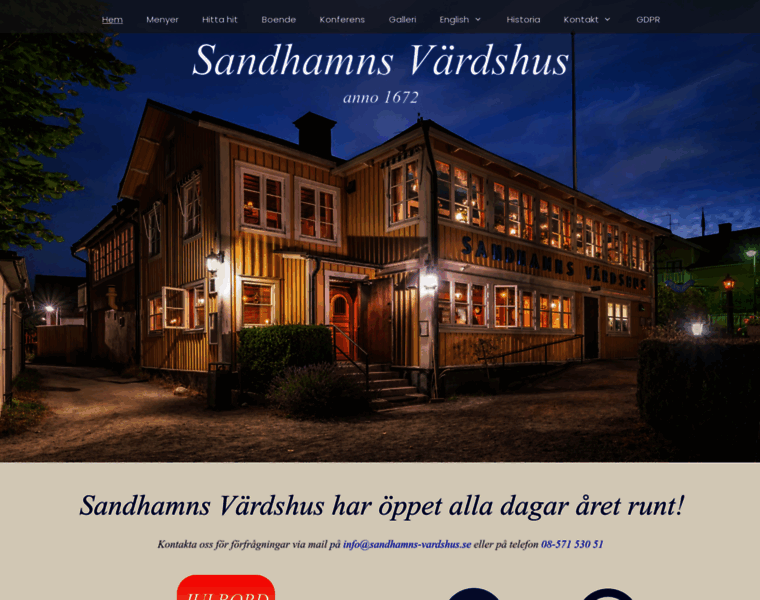 Sandhamns-vardshus.se thumbnail