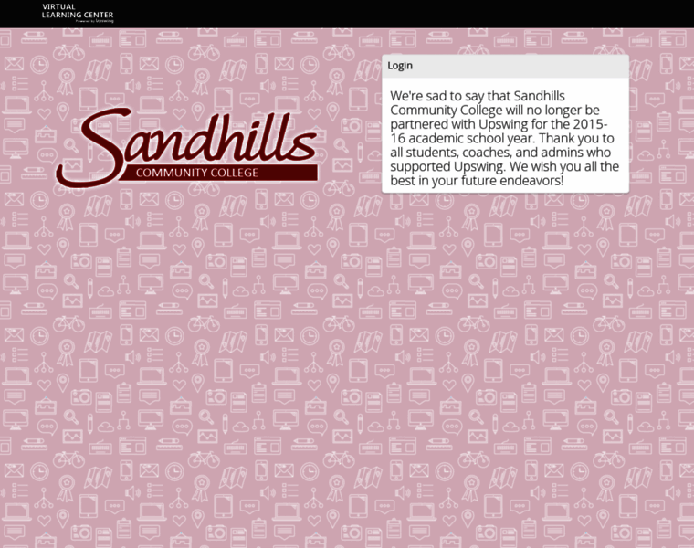 Sandhills.upswing.io thumbnail