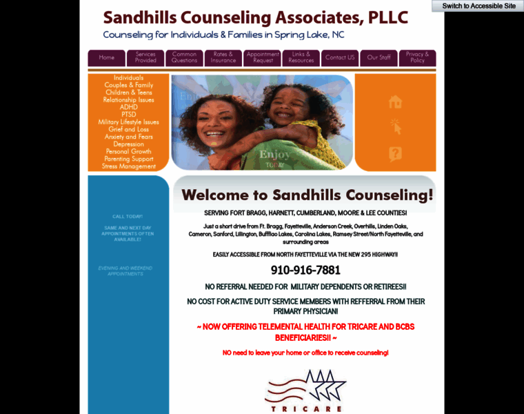 Sandhillscounseling.com thumbnail