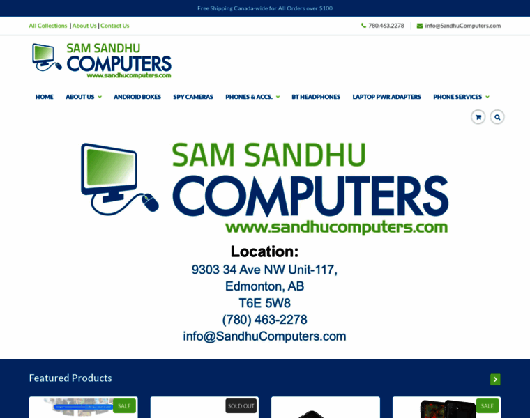 Sandhucomputers.com thumbnail