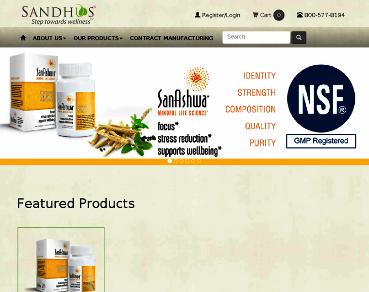 Sandhuproducts.biz thumbnail