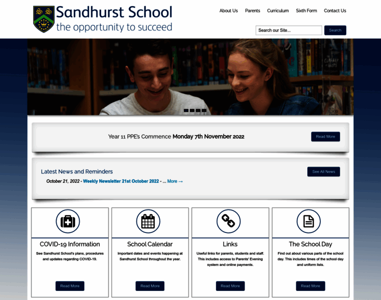 Sandhurstschool.org.uk thumbnail