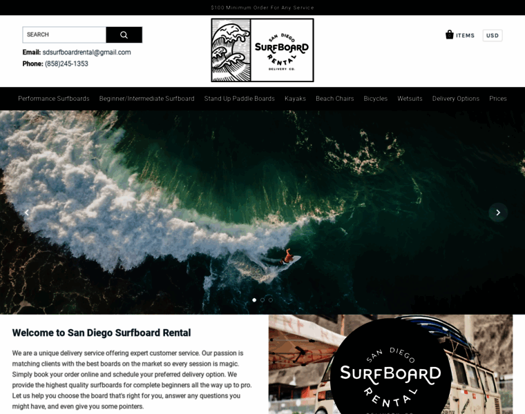 Sandiego-surfboardrental.com thumbnail