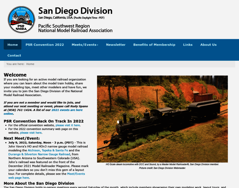 Sandiegodivision.org thumbnail