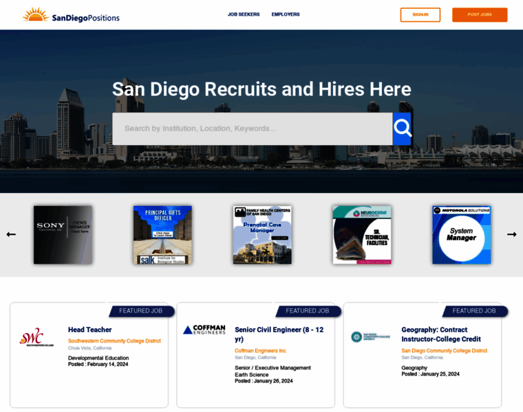 Sandiegopositions.com thumbnail Sandiegopositions.com thumbnail