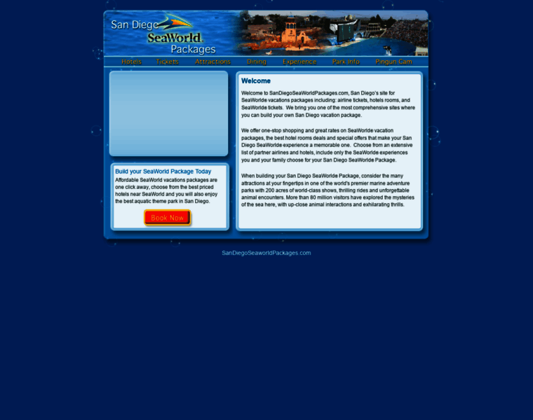 Sandiegoseaworldpackages.com thumbnail