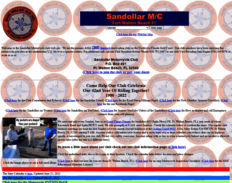Sandollarmotorcycleclub.com thumbnail