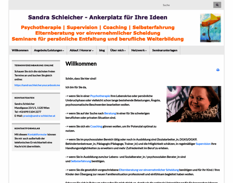 Sandra-schleicher.at thumbnail