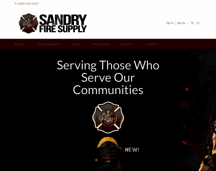 Sandryfire.com thumbnail