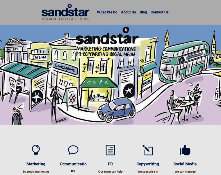 Sandstarcomms.com thumbnail