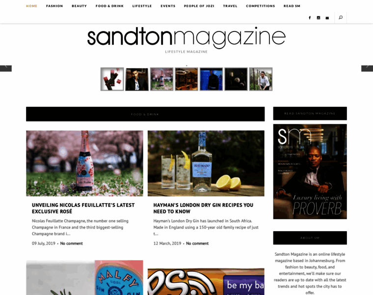 Sandtonmagazine.com thumbnail