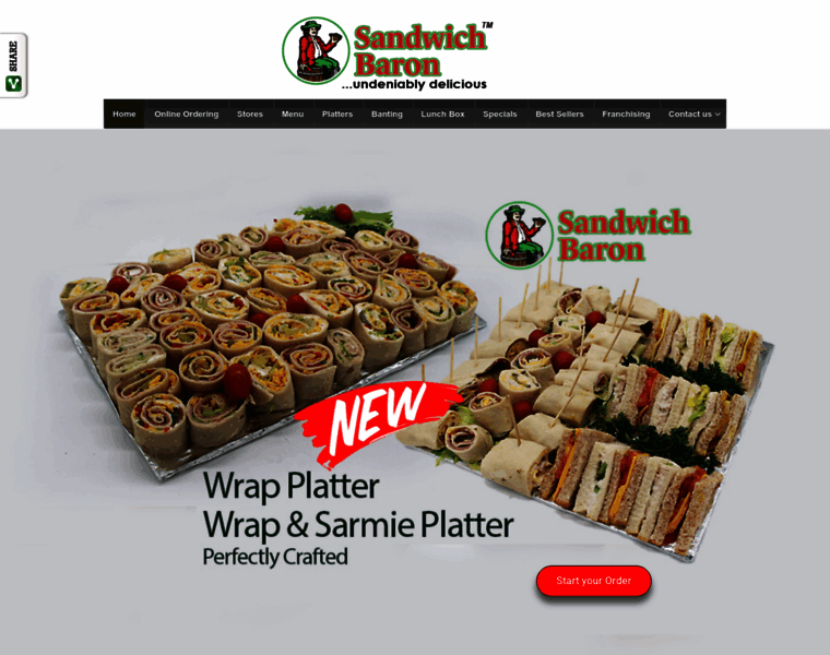 Sandwichbaron.co.za thumbnail