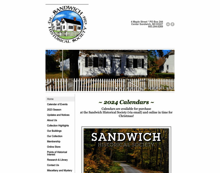 Sandwichhistorical.org thumbnail