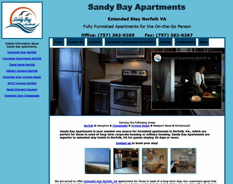 Sandybayapartments.com thumbnail