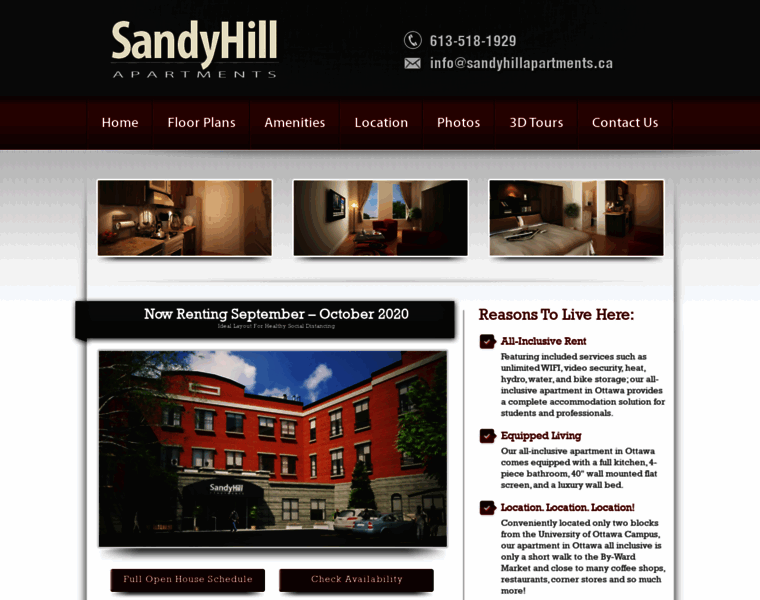 Sandyhillapartments.ca thumbnail