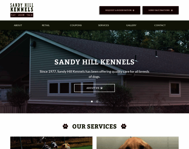 Sandyhillkennels.com thumbnail