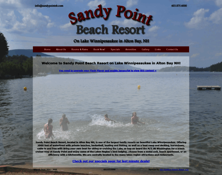 Sandypointbeachresort.com thumbnail