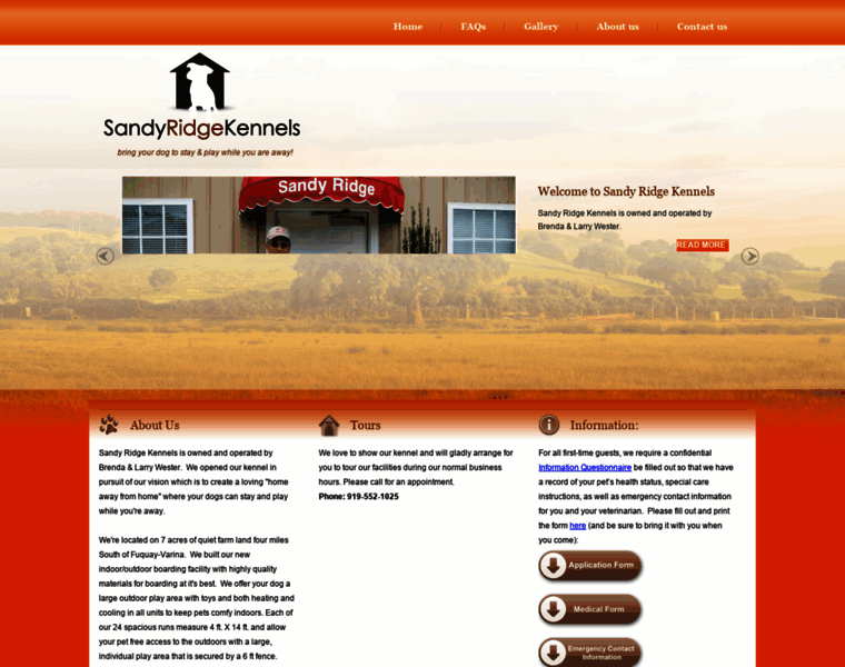 Sandyridgekennels.com thumbnail