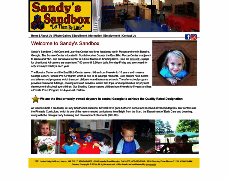 Sandyssandbox.net thumbnail