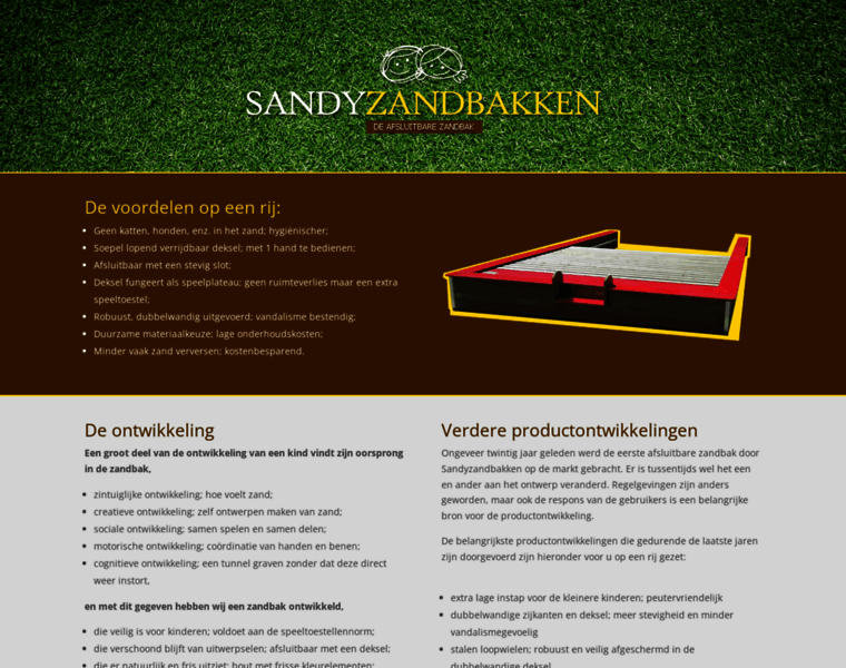 Sandyzandbakken.nl thumbnail