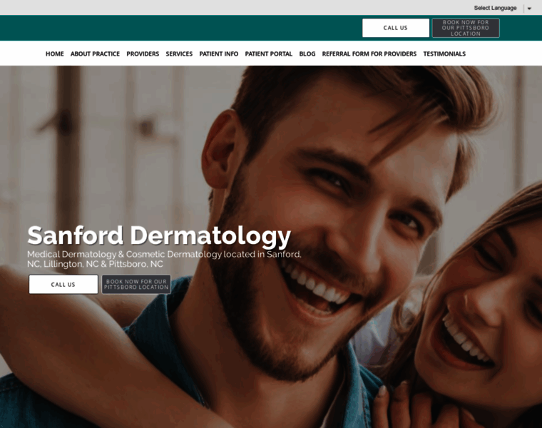 Sanford-dermatology.com thumbnail