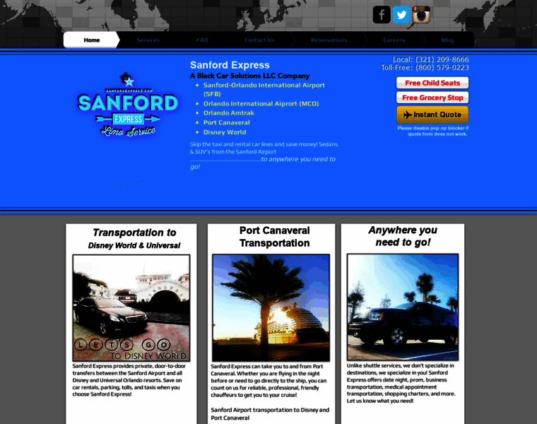 Sanfordexpress.com thumbnail