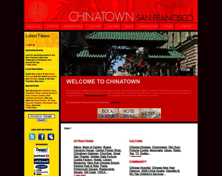 Sanfranciscochinatown.com thumbnail
