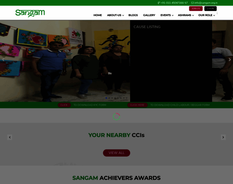 Sangam.org.in thumbnail