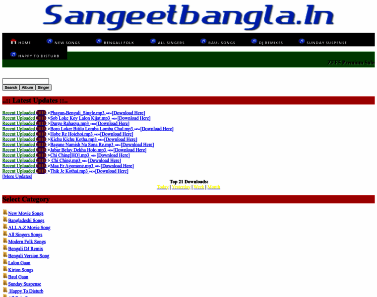 Sangeetbangla.in thumbnail