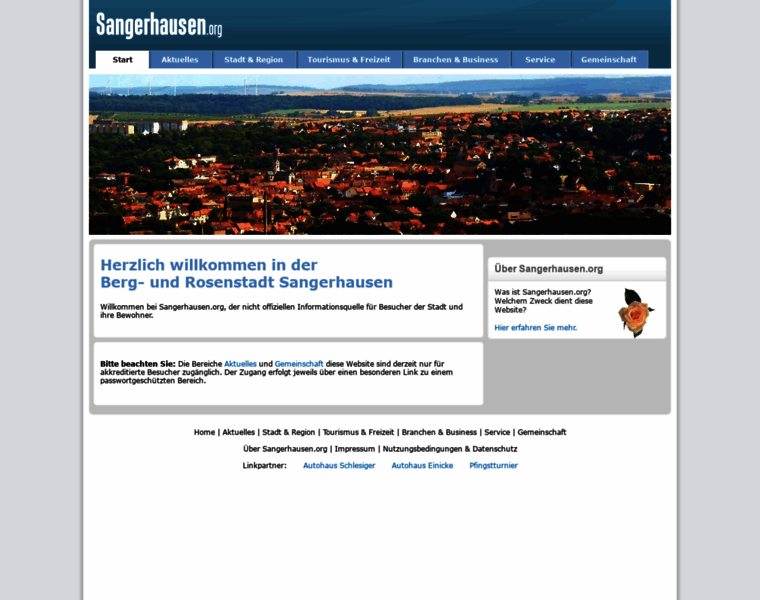 Sangerhausen.org thumbnail