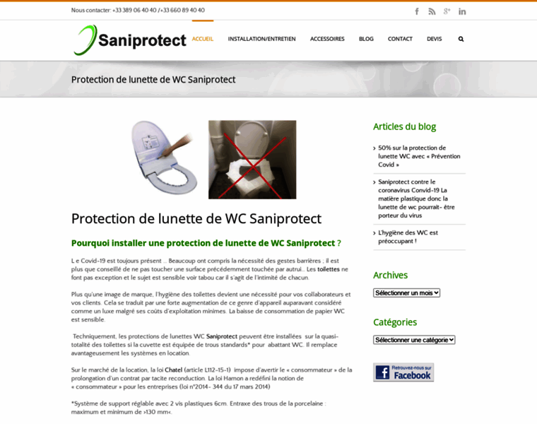 Saniprotect.fr thumbnail