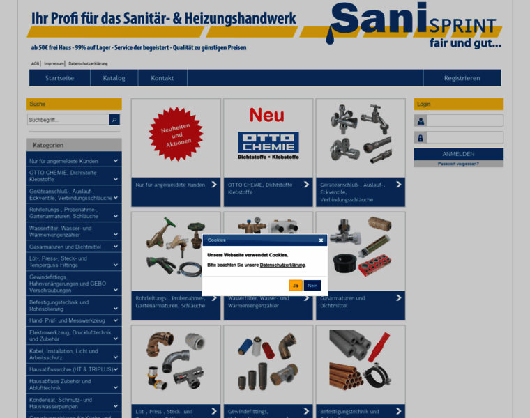 Sanisprint.de thumbnail