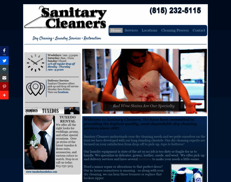 Sanitarycleanersfreeport.com thumbnail