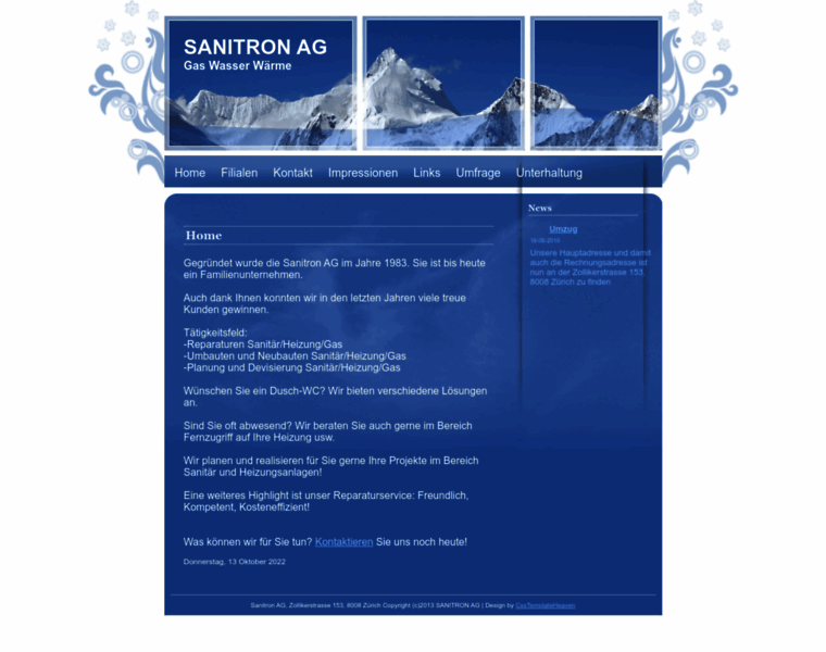 Sanitron.ch thumbnail