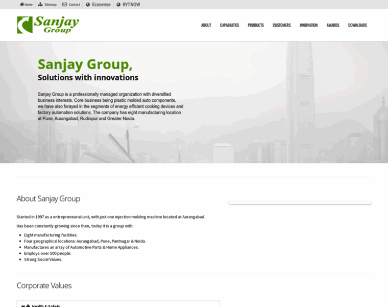 Sanjaygroup.in thumbnail