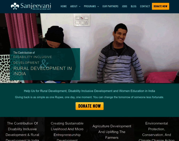 Sanjeevaningo.org thumbnail