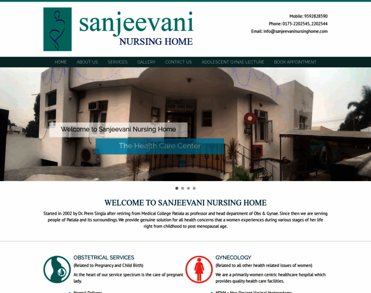 Sanjeevaninursinghome.com thumbnail