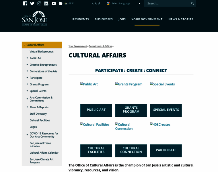 Sanjoseculture.org thumbnail Sanjoseculture.org thumbnail