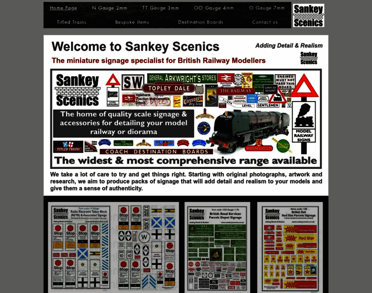 Sankeyscenics.co.uk thumbnail